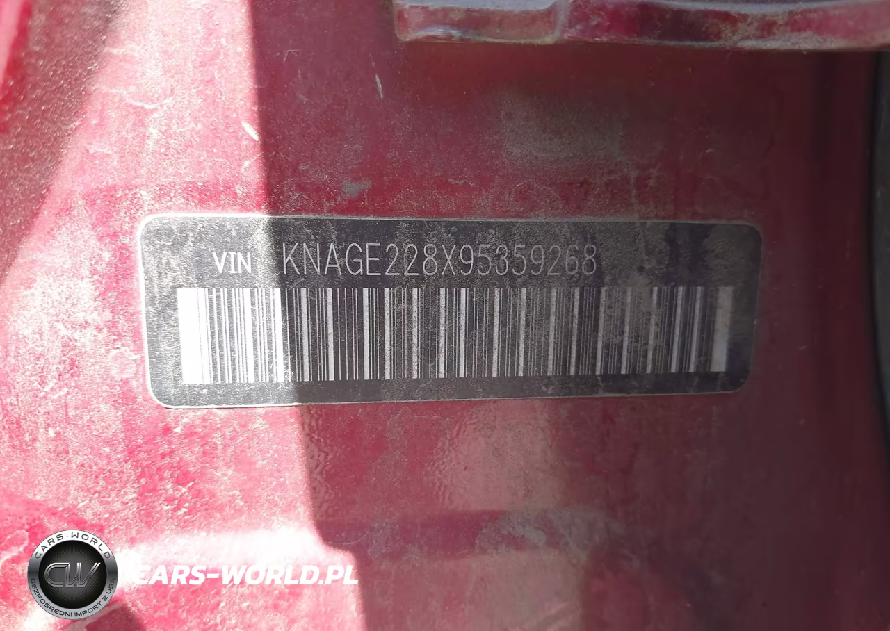 2009 Kia Optima Lx VIN:KNAGE228X95359268 - 9