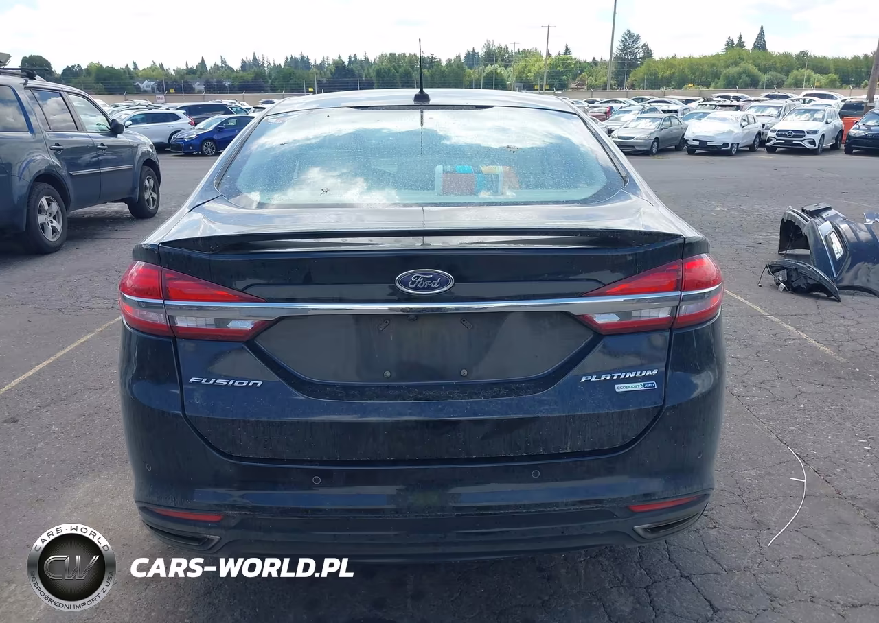 2017 Ford Fusion Platinum VIN:3FA6P0D92HR265129 - 17