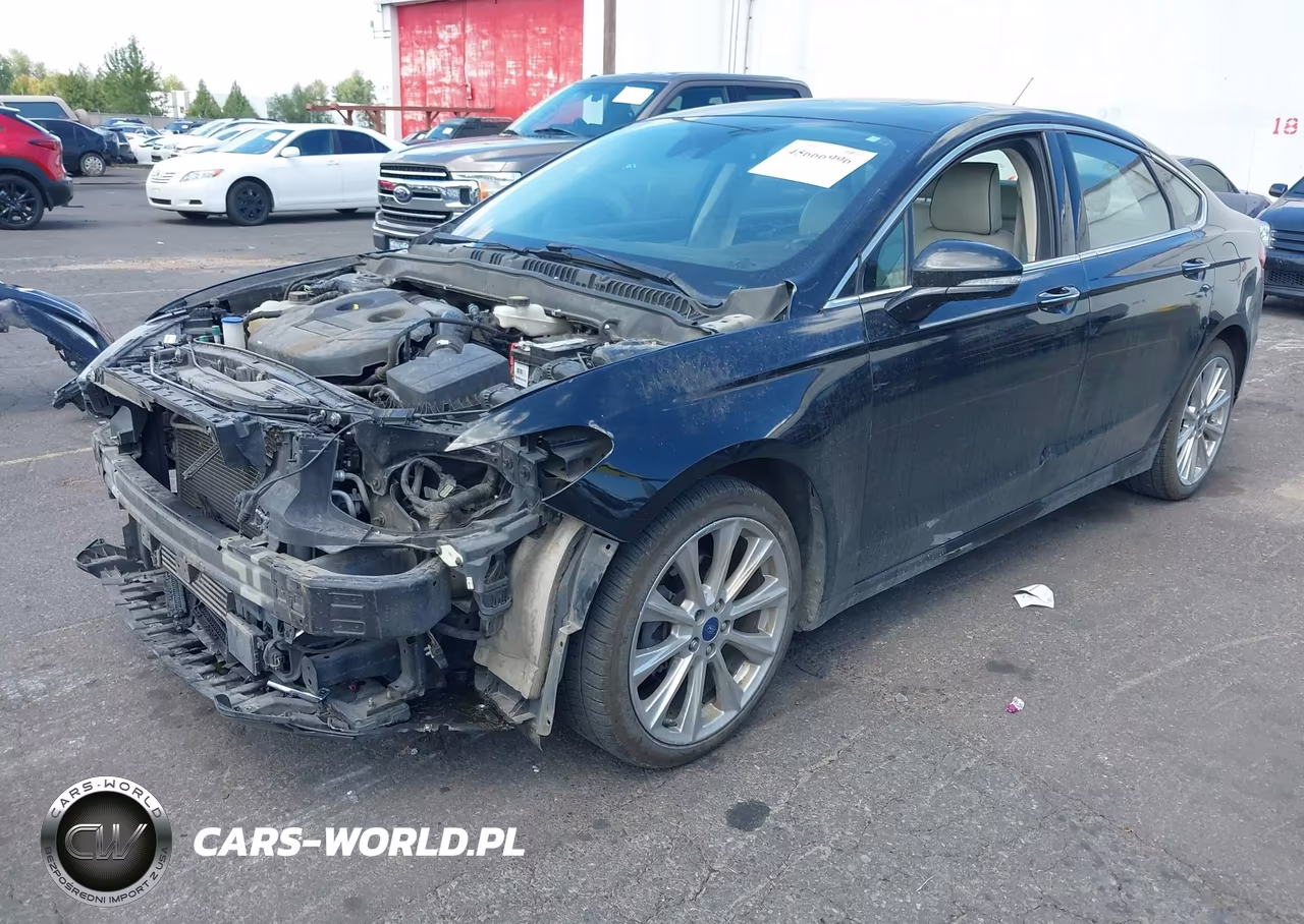 2017 Ford Fusion Platinum VIN:3FA6P0D92HR265129 - 2