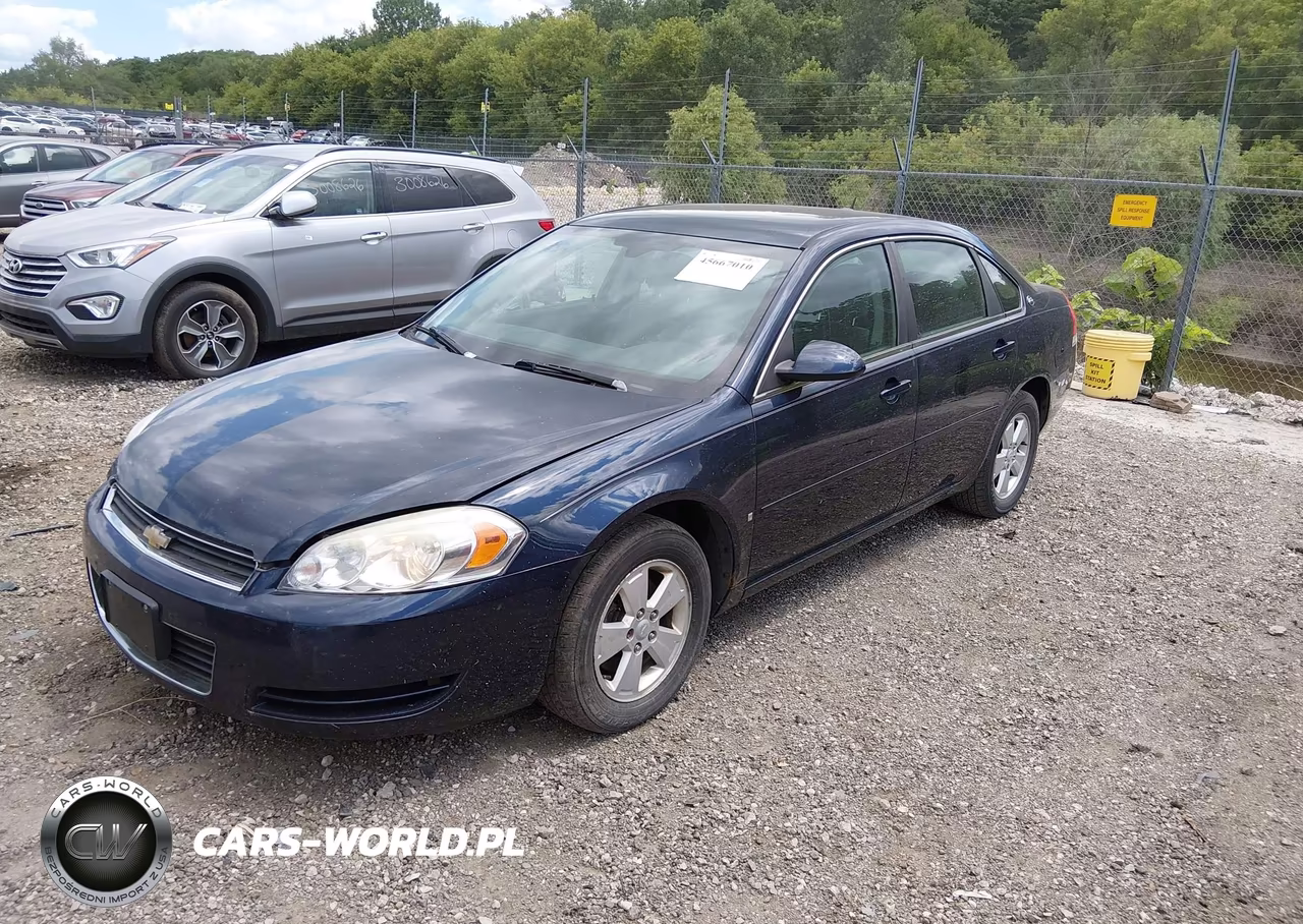 2008 Chevrolet Impala Lt VIN:2G1WT58K481298744 - 2