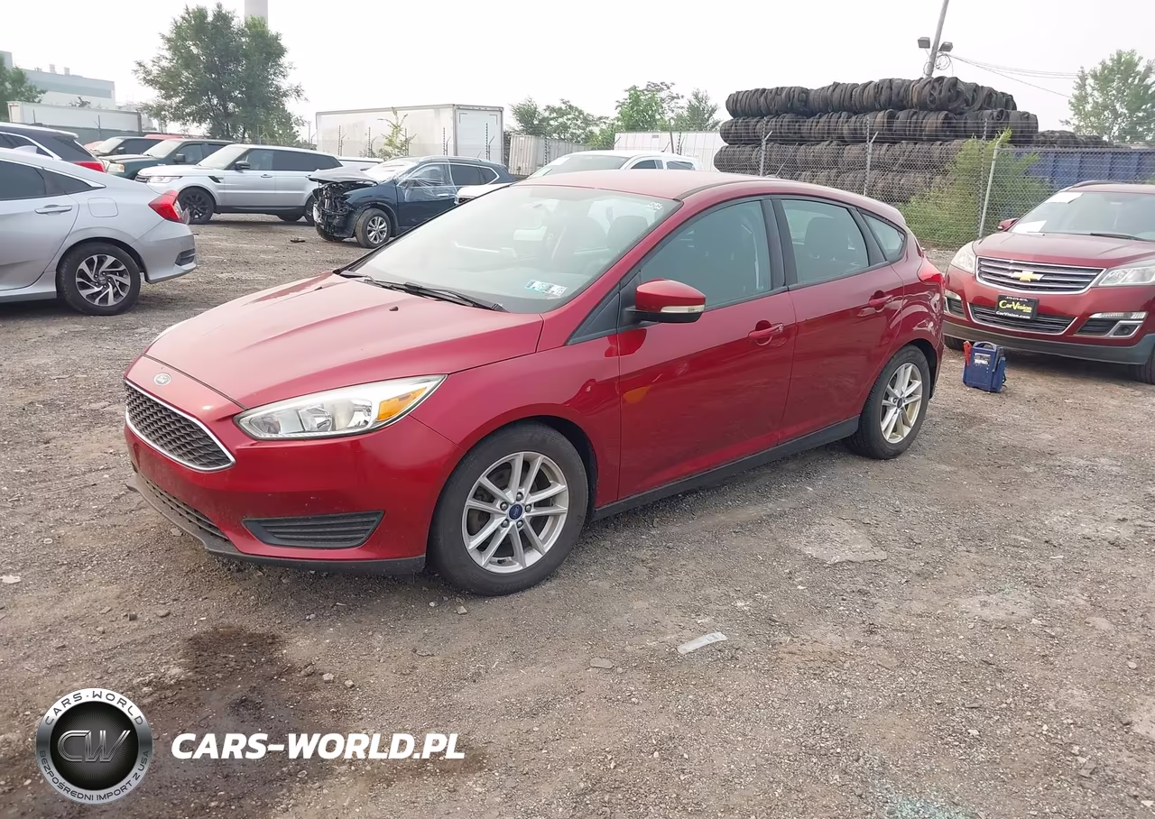 2016 Ford Focus Se VIN:1FADP3K29GL390009 - 2