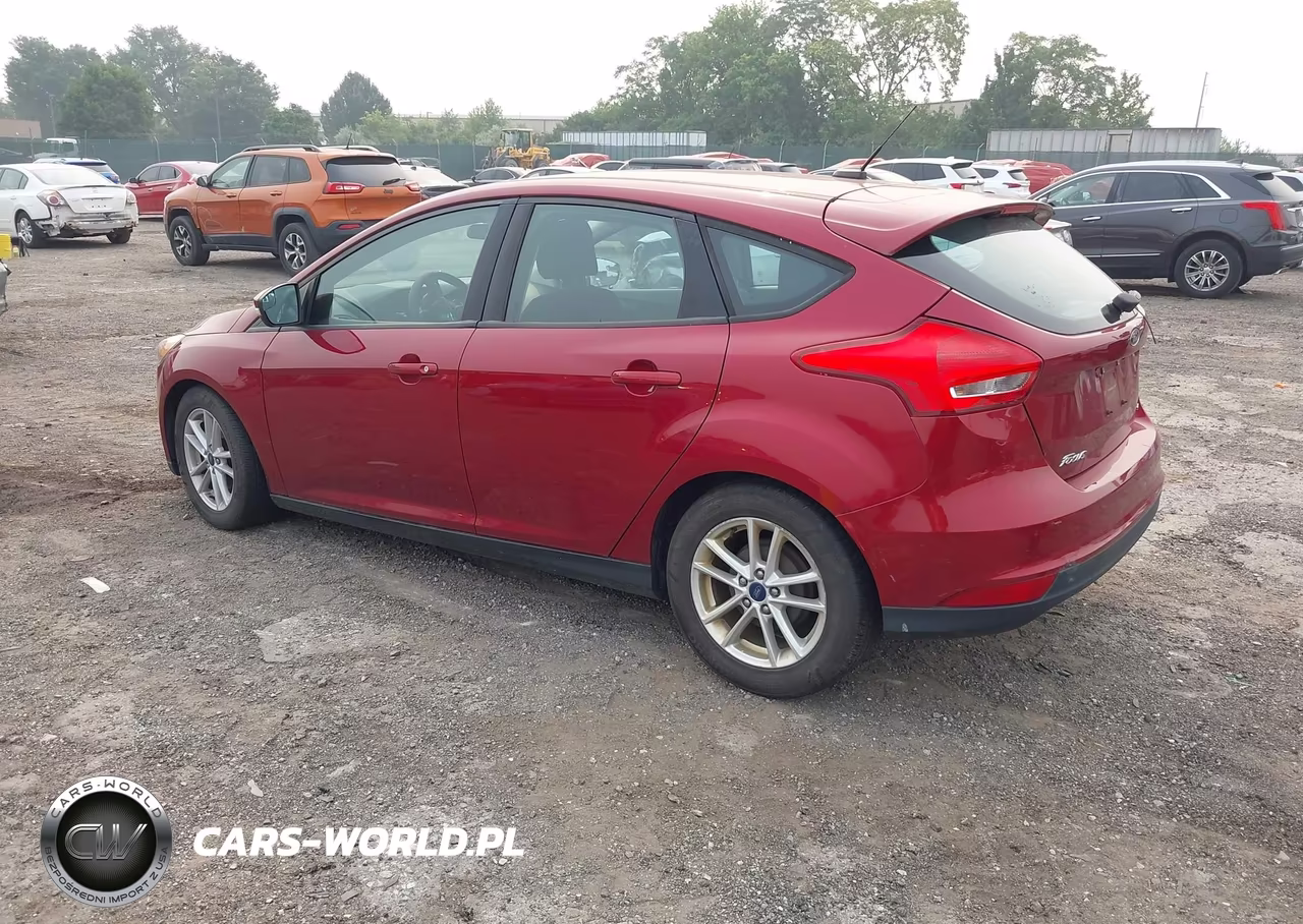 2016 Ford Focus Se VIN:1FADP3K29GL390009 - 3