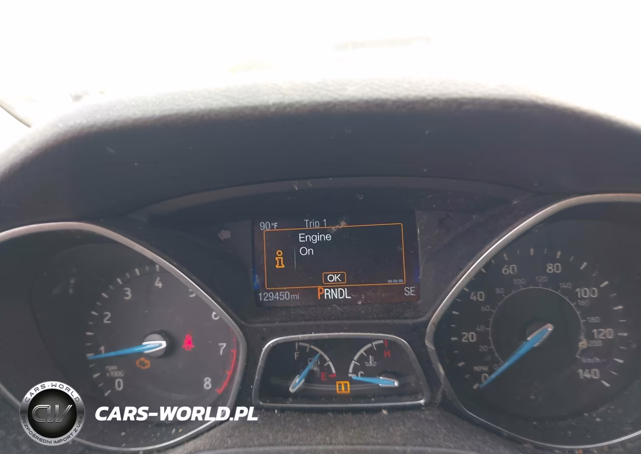 2016 Ford Focus Se VIN:1FADP3K29GL390009 - 7