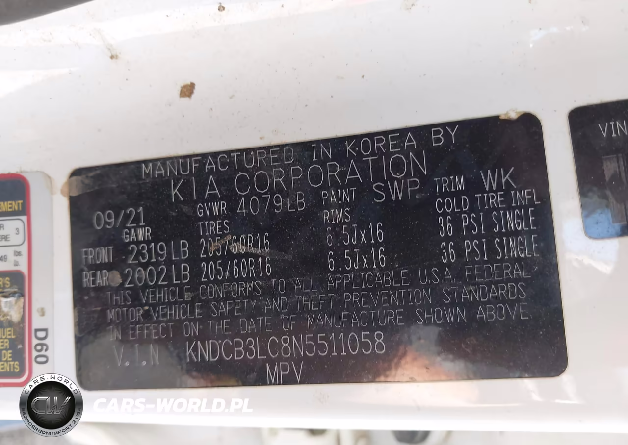 2022 Kia Niro Lx VIN:KNDCB3LC8N5511058 - 9