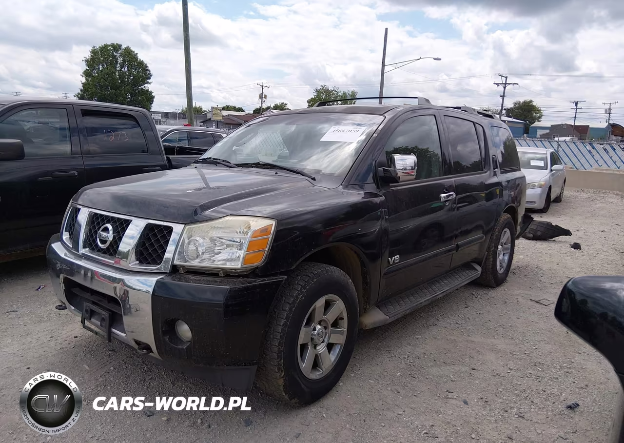 2007 Nissan Armada Le VIN:5N1BA08C27N704228 - 2