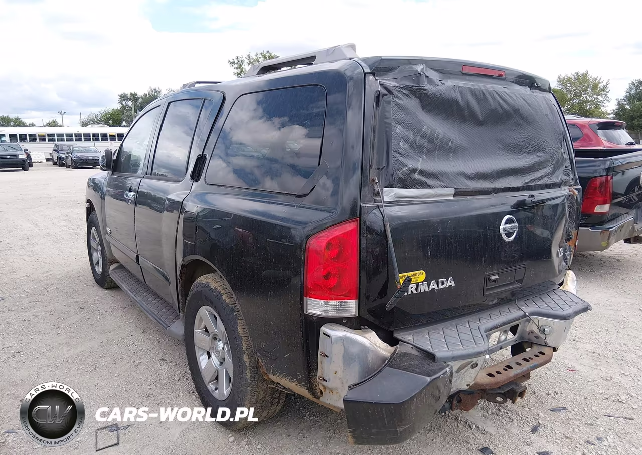 2007 Nissan Armada Le VIN:5N1BA08C27N704228 - 3