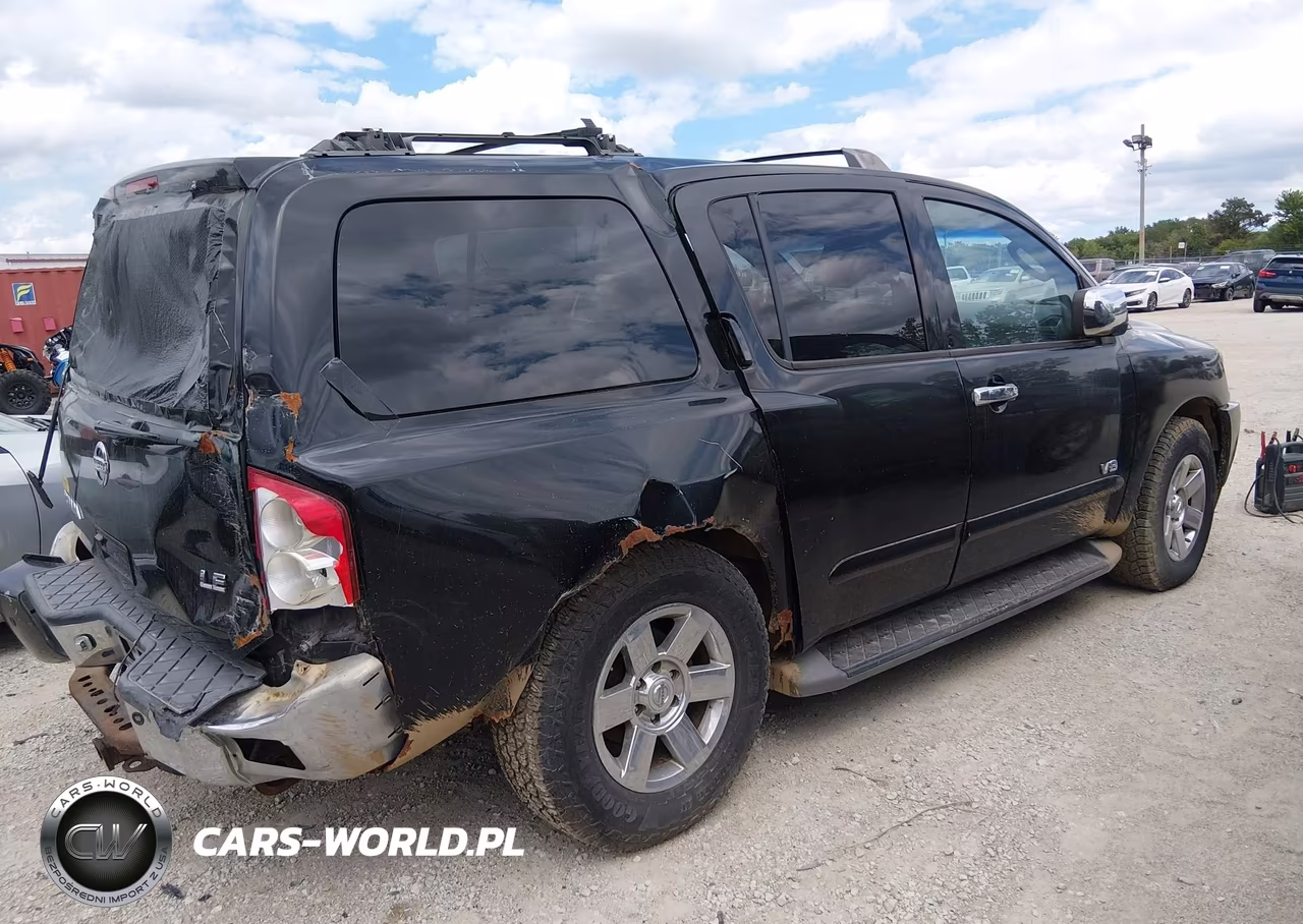 2007 Nissan Armada Le VIN:5N1BA08C27N704228 - 4
