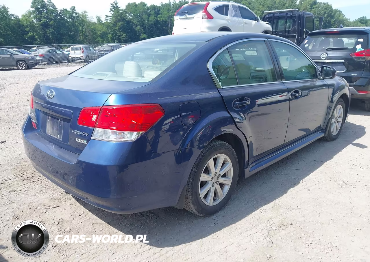 2011 Subaru Legacy 2.5I Premium VIN:4S3BMBB63B3236265 - 4