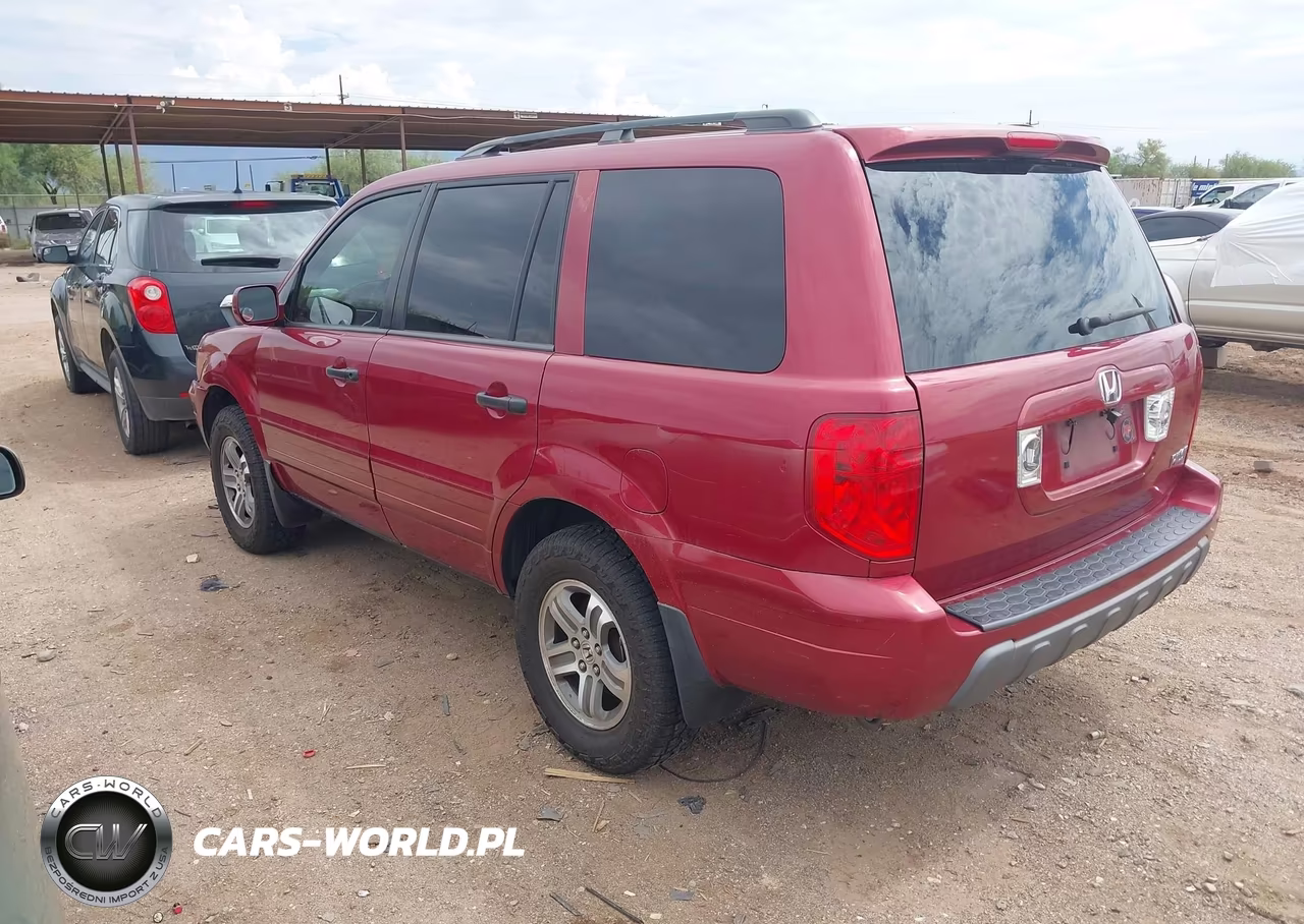 2005 Honda Pilot Ex VIN:5FNYF18475B056783 - 3