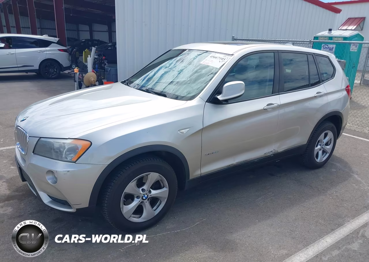 2012 BMW X3 xDrive28I VIN:5UXWX5C5XCL722197 - 2