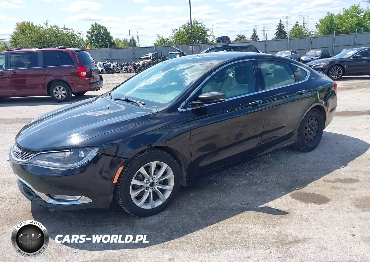 2015 Chrysler 200 C VIN:1C3CCCCB8FN714378 - 2