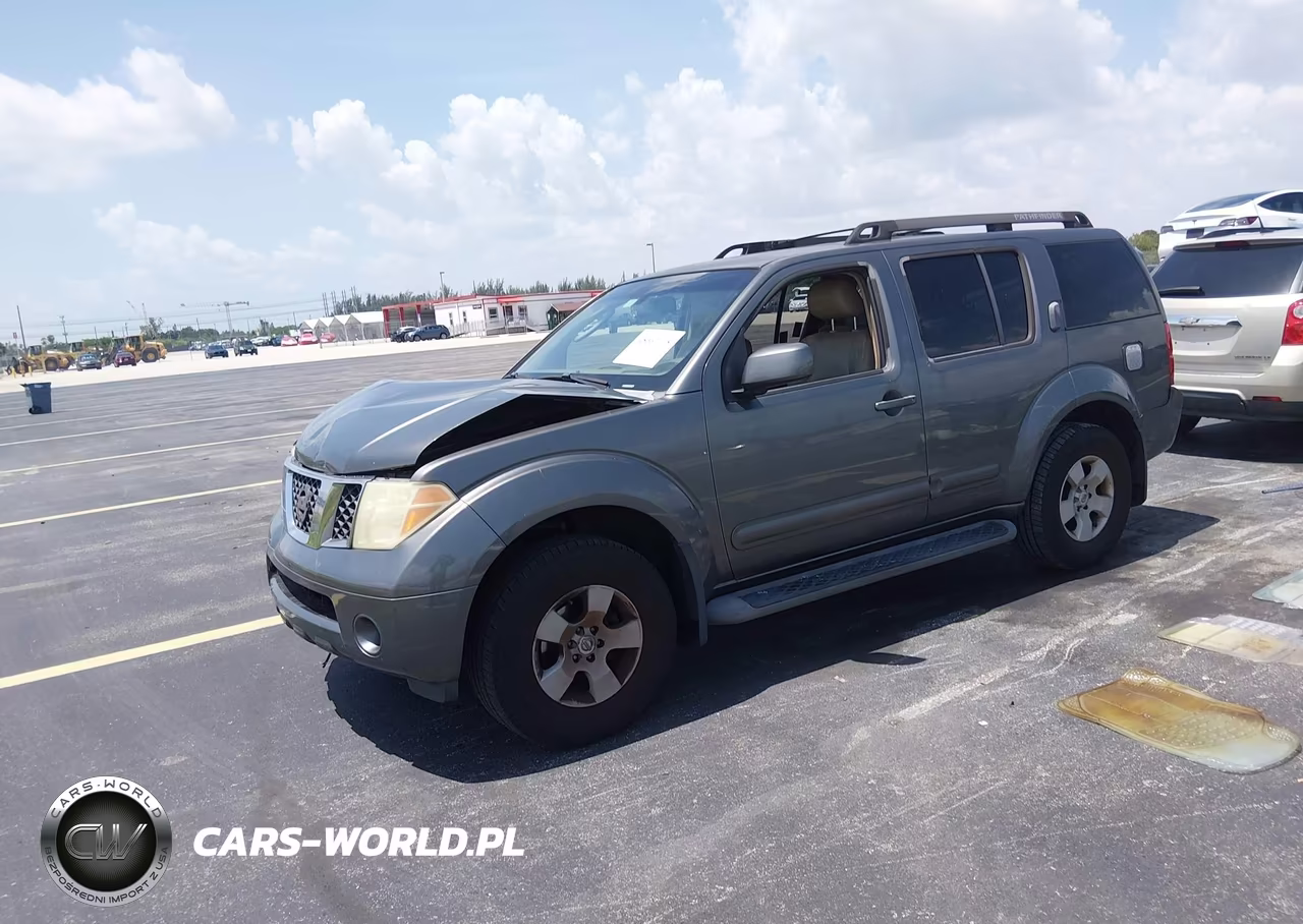 2006 Nissan Pathfinder Se VIN:5N1AR18U56C638819 - 2