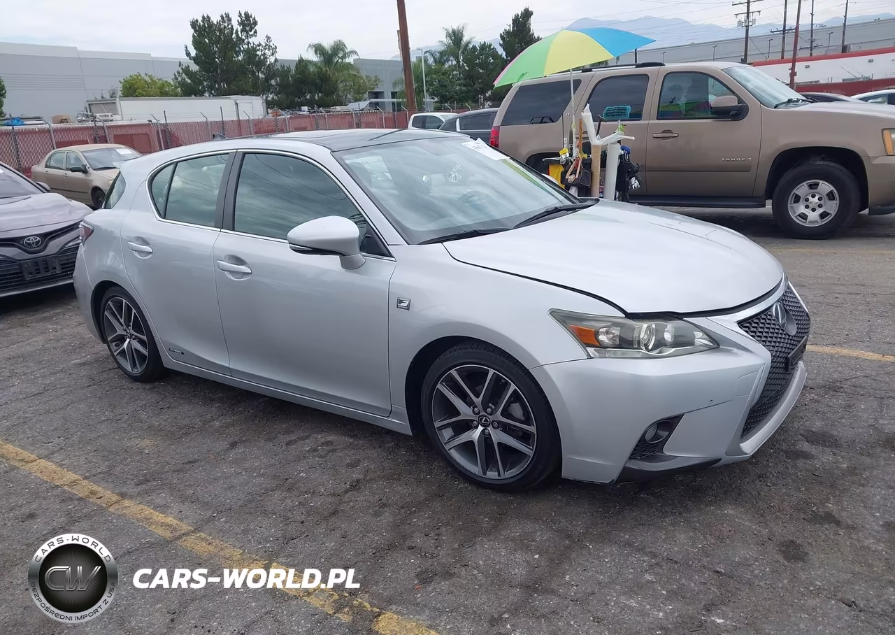 2014 Lexus Ct 200H VIN:JTHKD5BH2E2198894 - 1