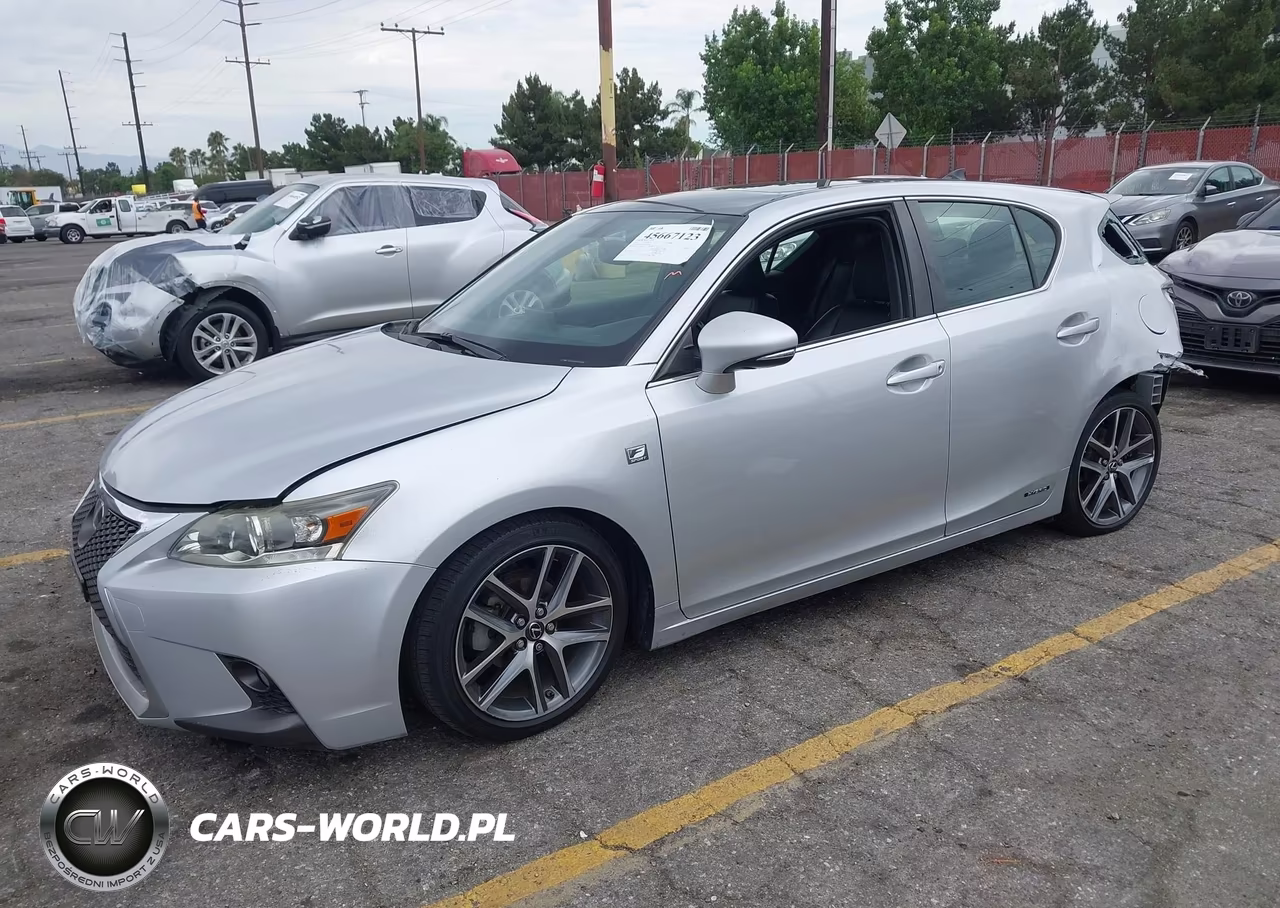 2014 Lexus Ct 200H VIN:JTHKD5BH2E2198894 - 2