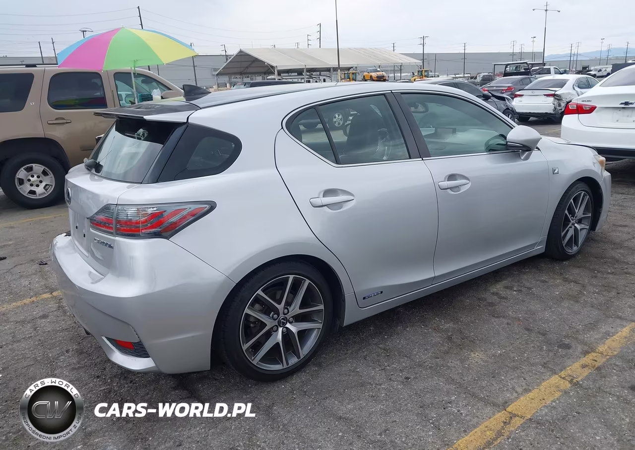 2014 Lexus Ct 200H VIN:JTHKD5BH2E2198894 - 4