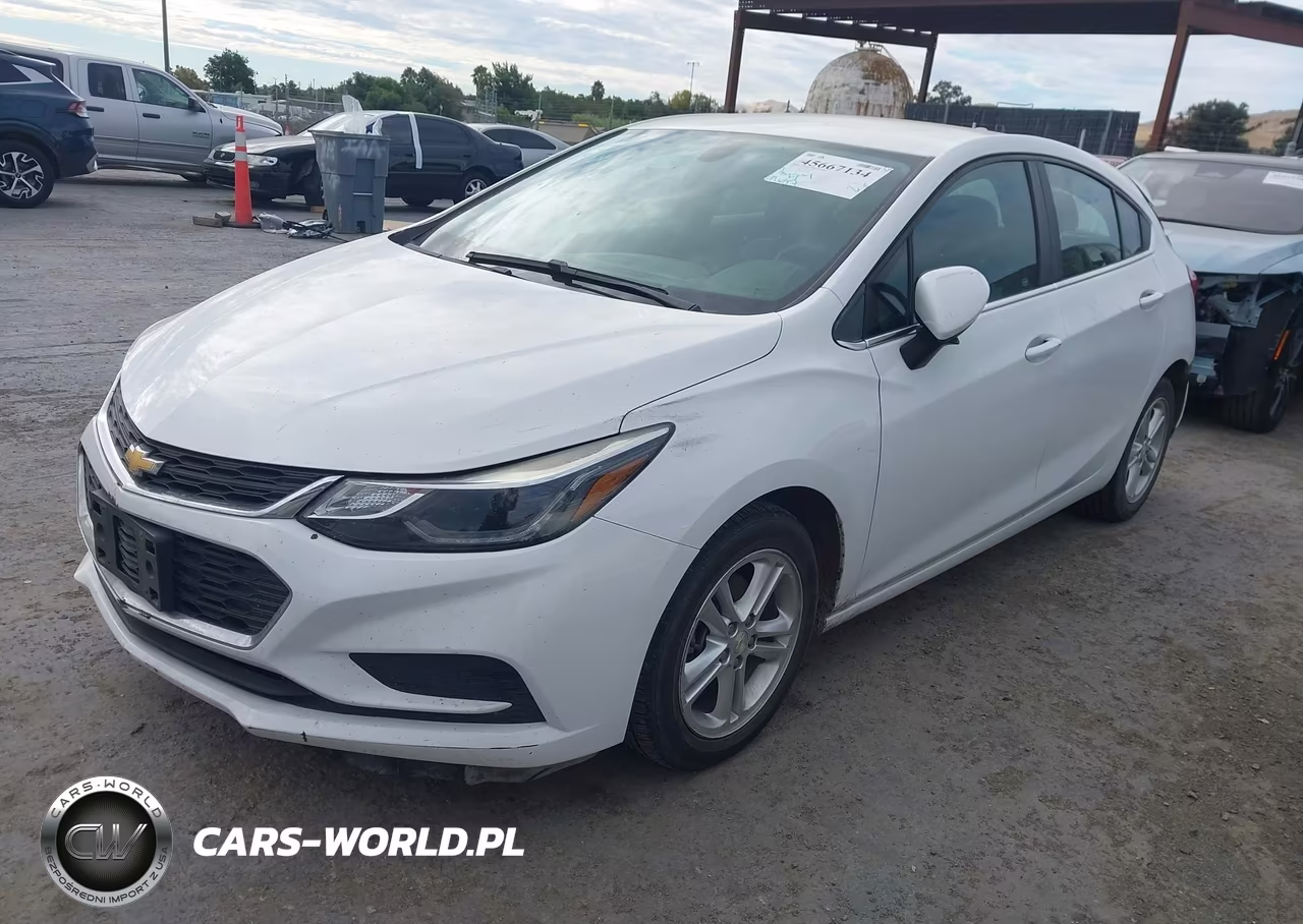 2018 Chevrolet Cruze Lt Auto VIN:3G1BE6SM6JS587790 - 2