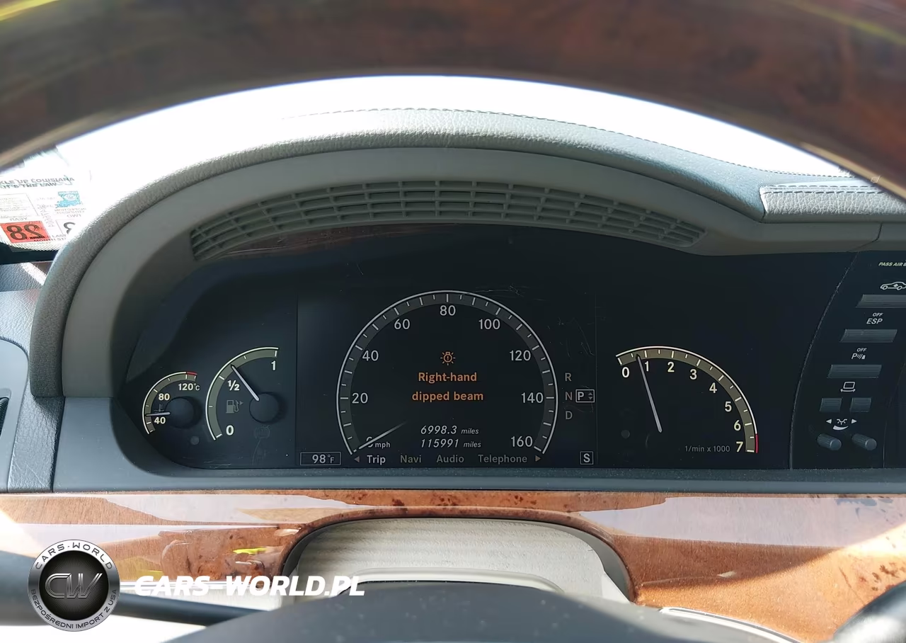 2009 Mercedes-Benz S 550 VIN:WDDNG71X89A273013 - 7