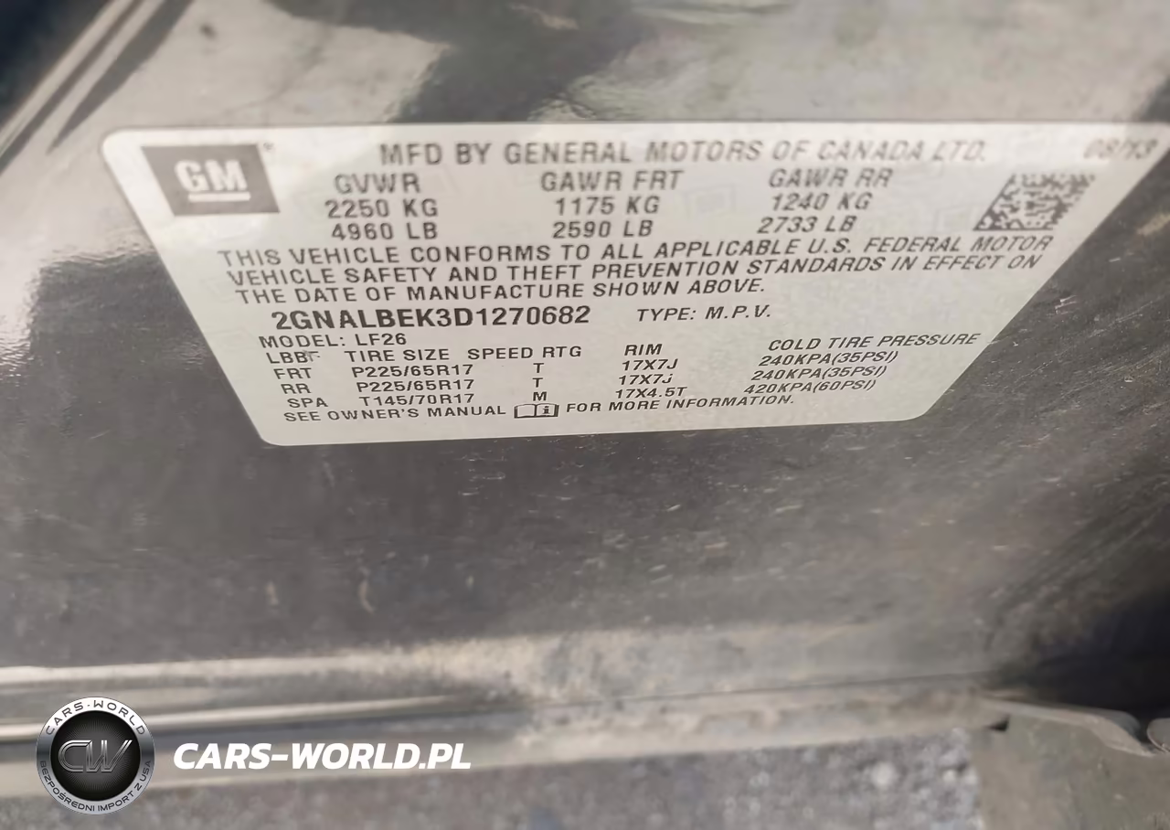 2013 Chevrolet Equinox Ls VIN:2GNALBEK3D1270682 - 9
