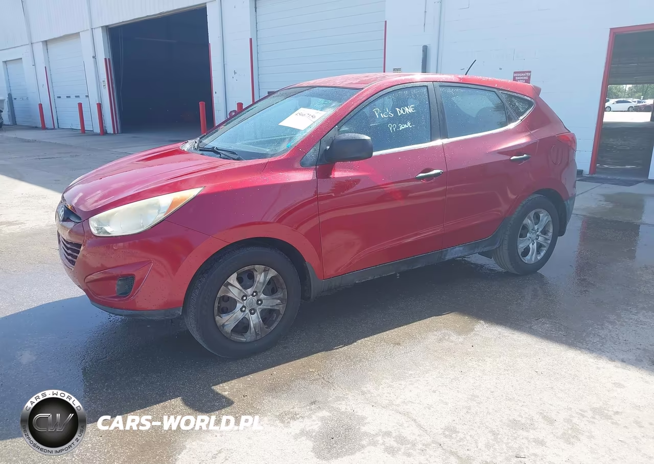 2010 Hyundai Tucson Gls VIN:KM8JT3AC8AU077887 - 2