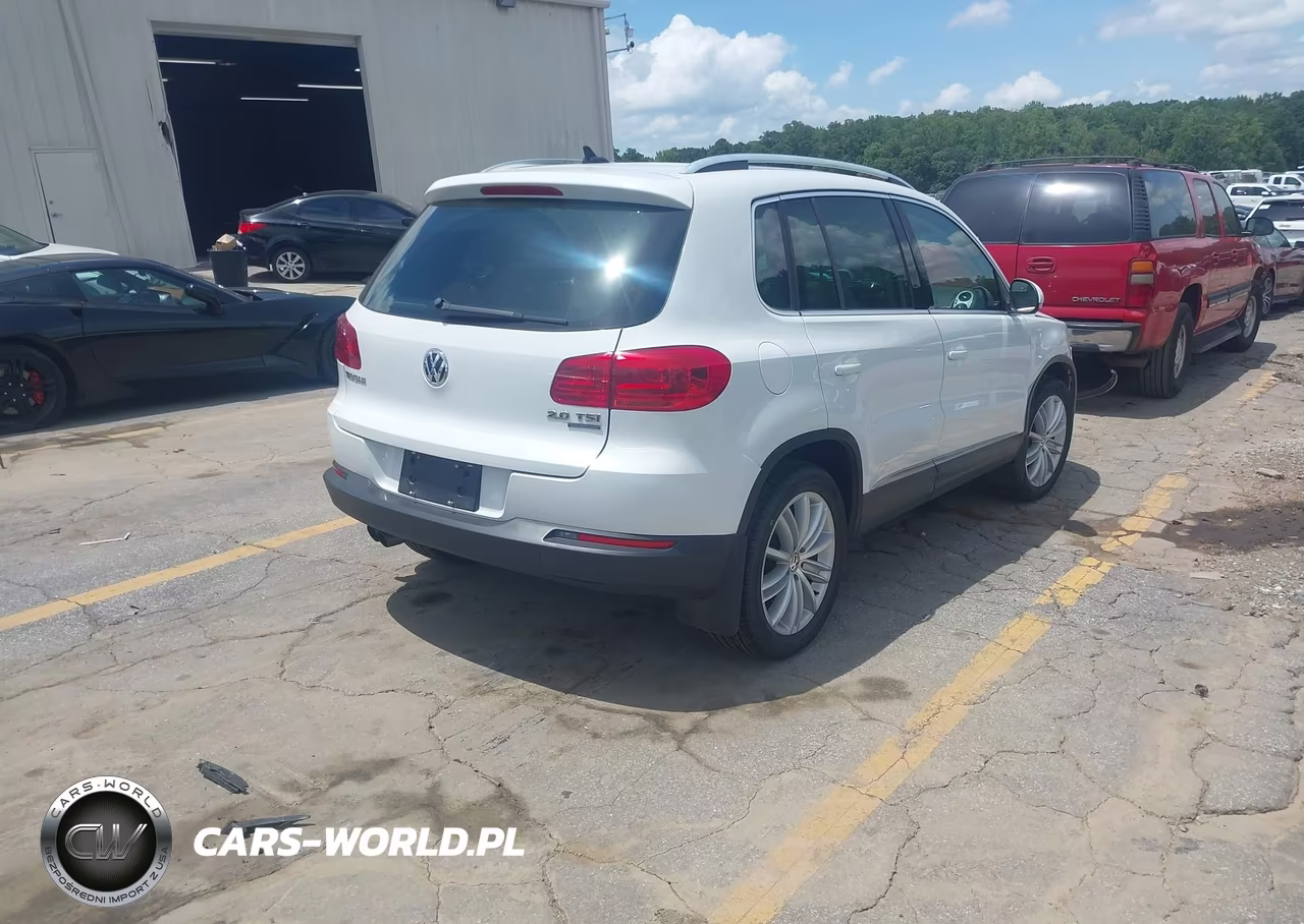 2015 Volkswagen Tiguan Sel VIN:WVGBV7AX6FW537861 - 4