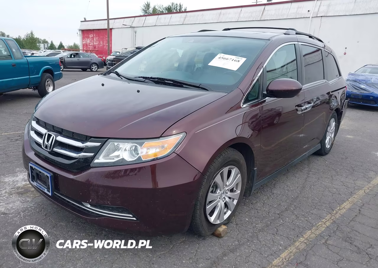 2014 Honda Odyssey Ex-L VIN:5FNRL5H63EB070248 - 2