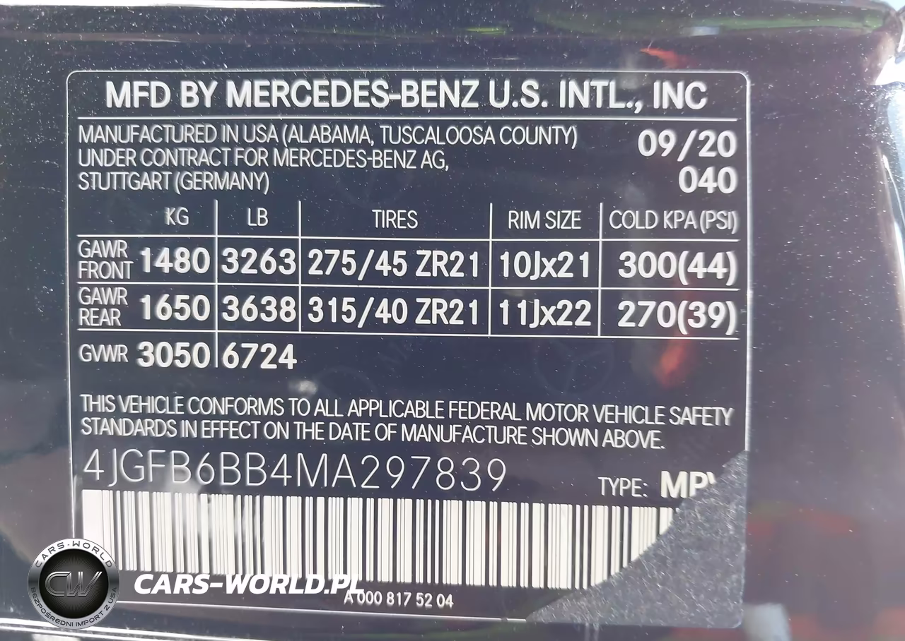 2021 Mercedes-Benz Amg Gle 53 4Matic VIN:4JGFB6BB4MA297839 - 9