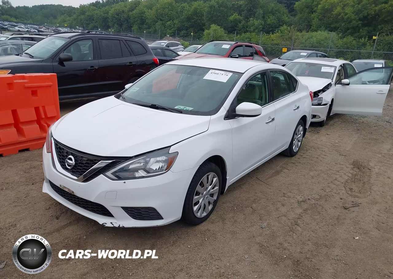 2016 Nissan Sentra S VIN:3N1AB7AP3GY324601 - 2