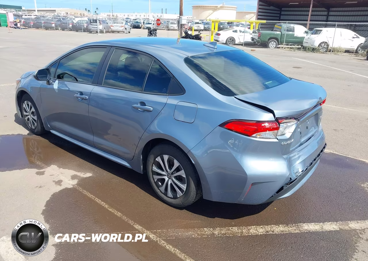 2022 Toyota Corolla Hybrid Le VIN:JTDEAMDEXNJ047151 - 3