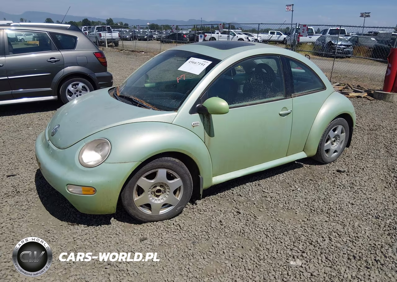 2001 Volkswagen New Beetle Gls Tdi VIN:3VWCP21C41M441400 - 2