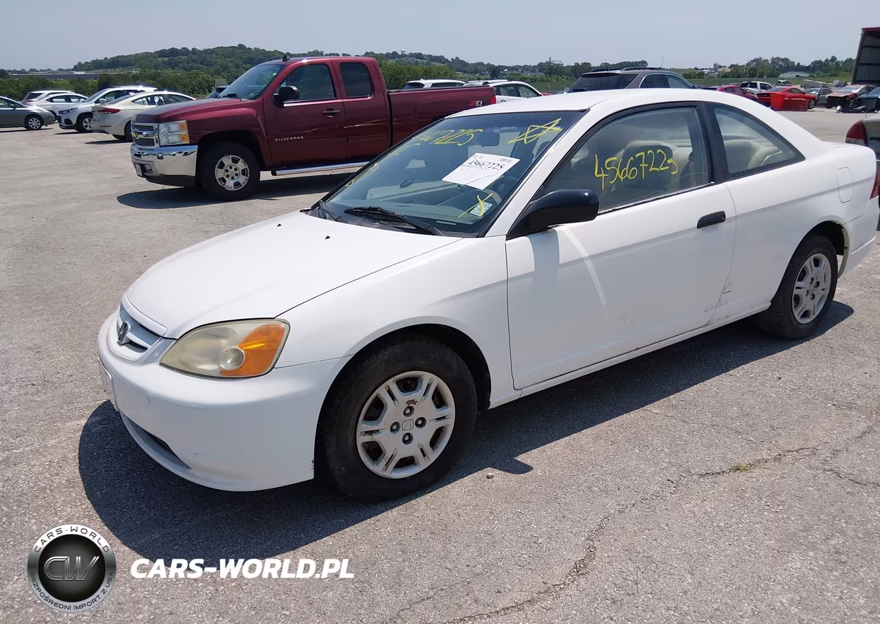2001 Honda Civic Lx VIN:1HGEM22581L014907 - 2