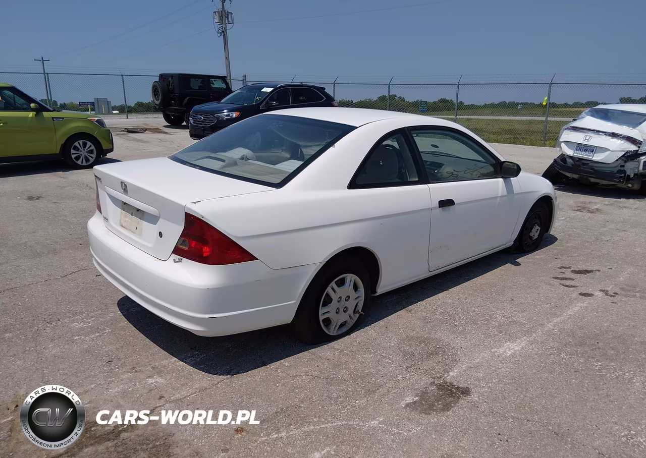 2001 Honda Civic Lx VIN:1HGEM22581L014907 - 4