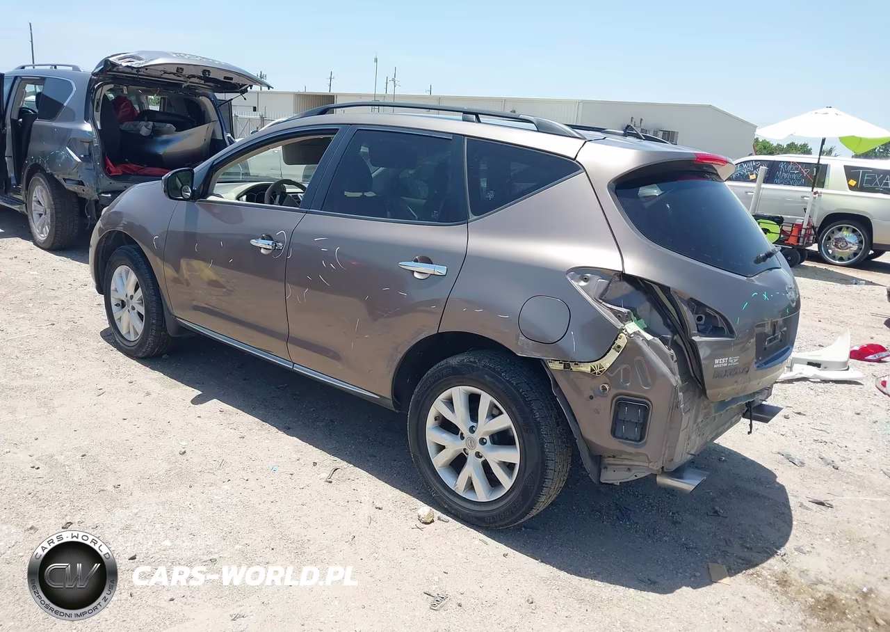 2013 Nissan Murano Sl VIN:JN8AZ1MU5DW214146 - 3