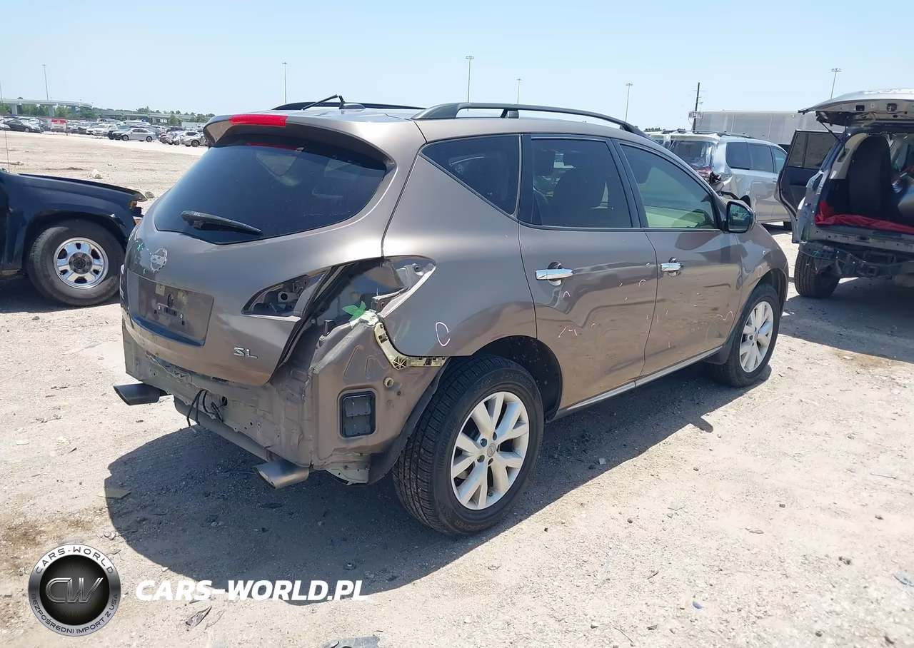 2013 Nissan Murano Sl VIN:JN8AZ1MU5DW214146 - 4
