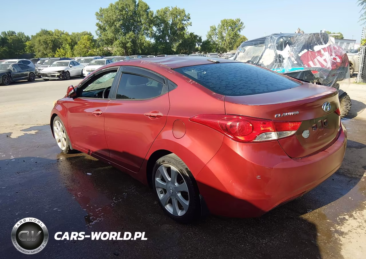 2013 Hyundai Elantra Limited VIN:5NPDH4AE9DH348027 - 3