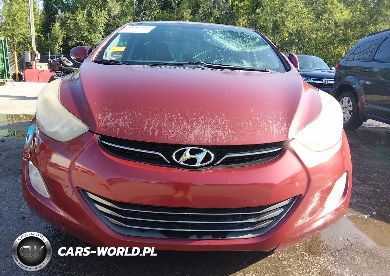 2013 Hyundai Elantra Limited VIN:5NPDH4AE9DH348027 - 6