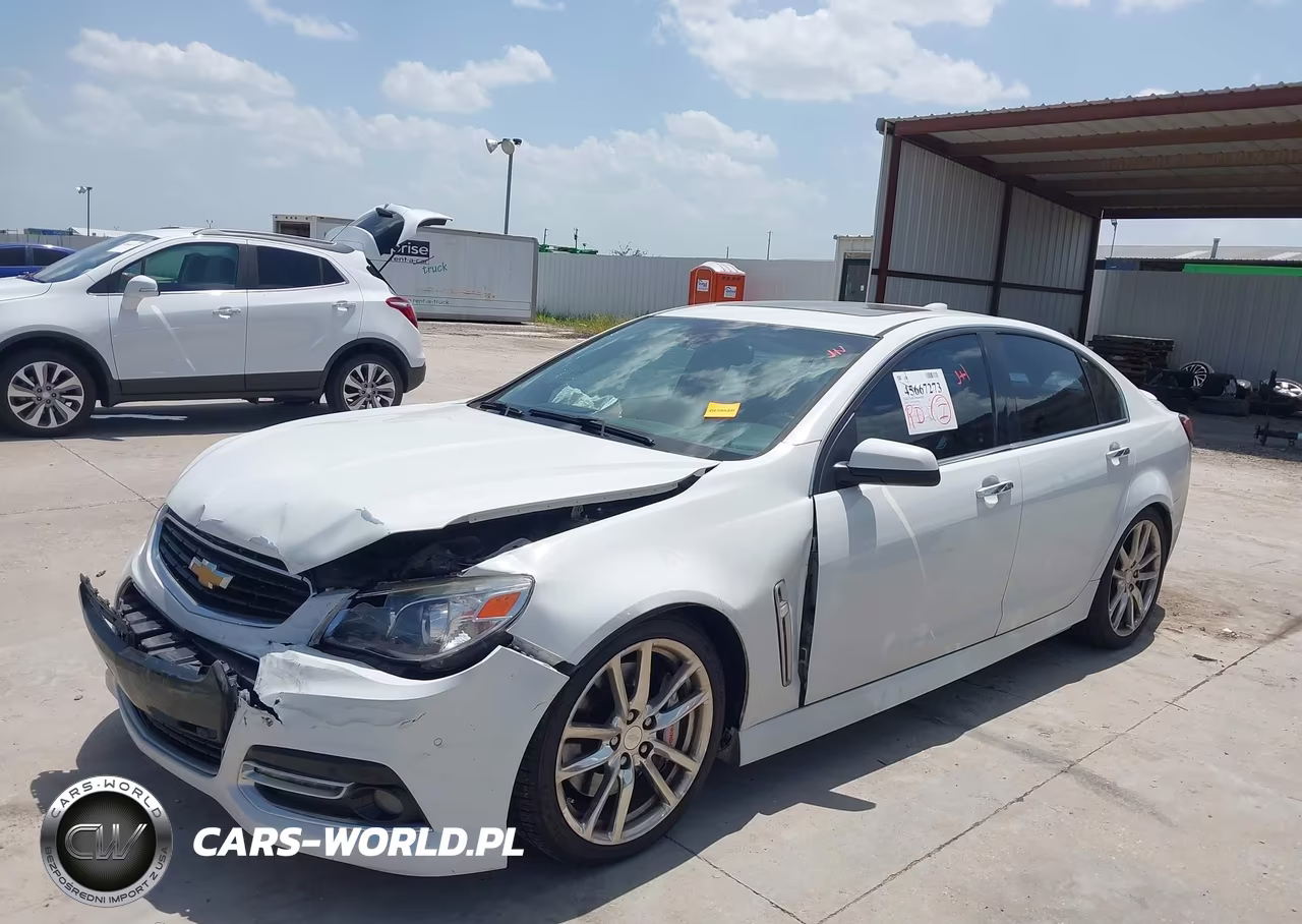 2015 Chevrolet Ss VIN:6G3F25RW9FL115263 - 2