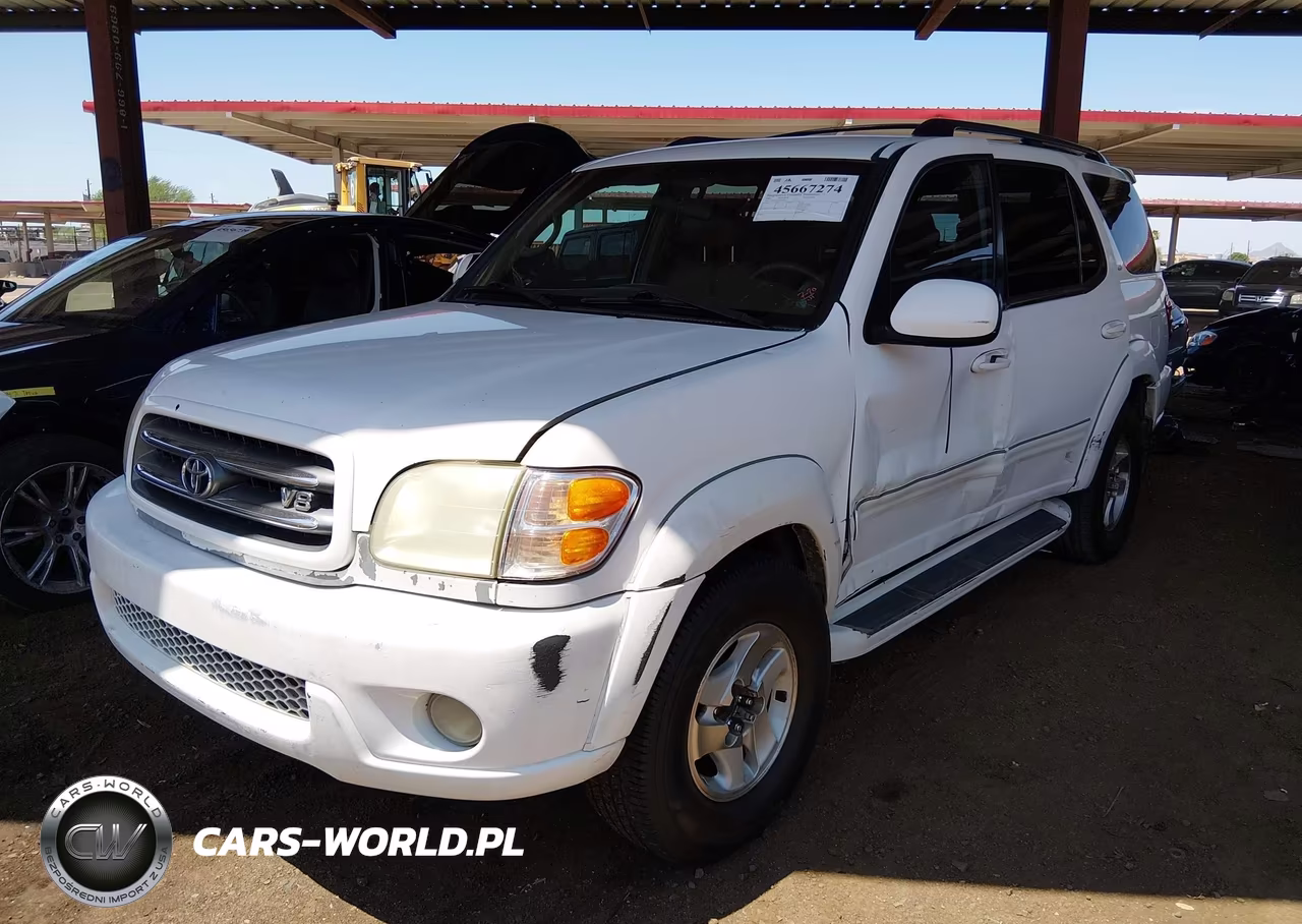 2001 Toyota Sequoia Limited V8 VIN:5TDZT38A61S016019 - 2