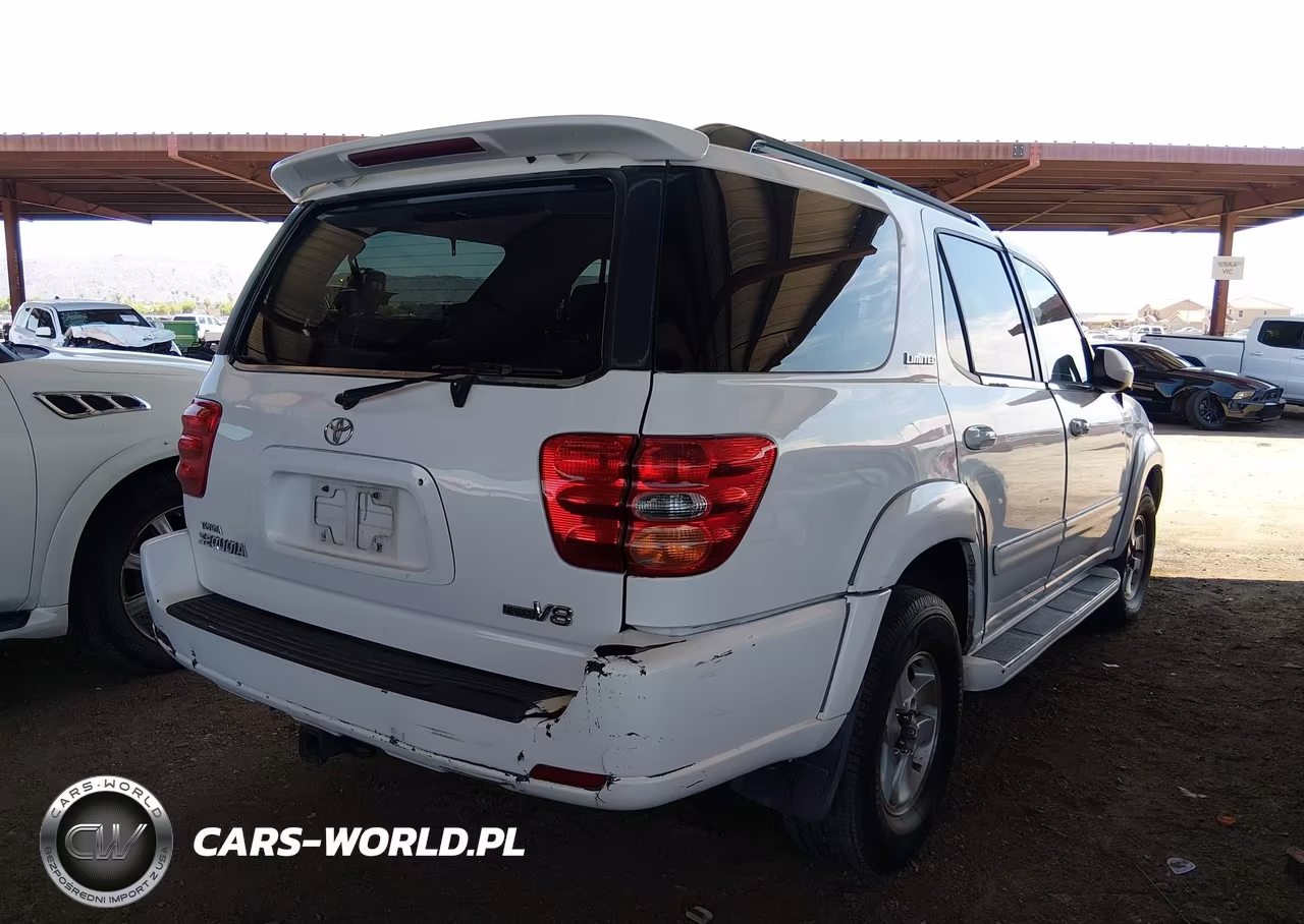 2001 Toyota Sequoia Limited V8 VIN:5TDZT38A61S016019 - 4