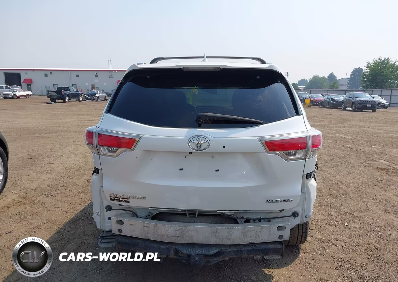 2016 Toyota Highlander Xle V6 VIN:5TDJKRFH1GS246014 - 17