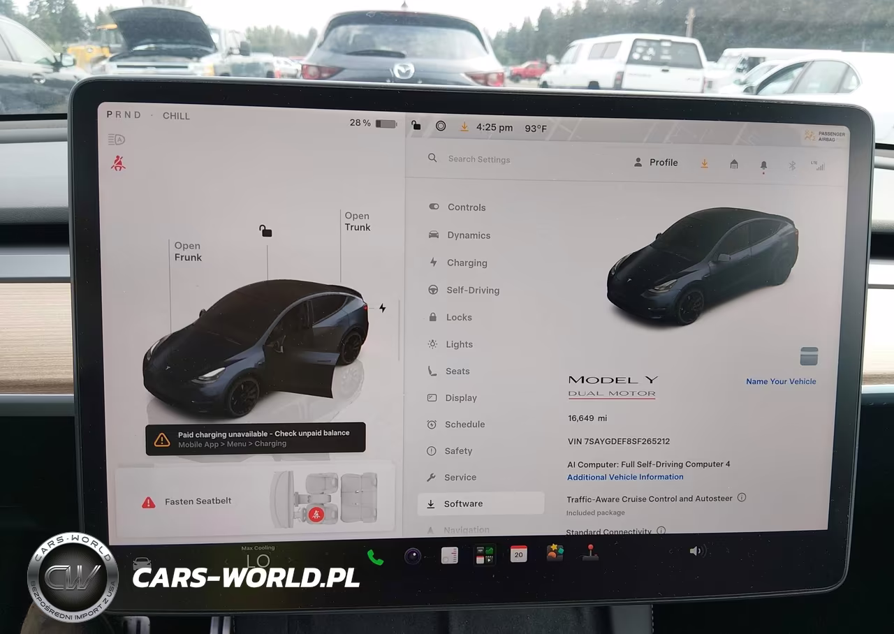 2025 Tesla Model Y Performance Dual Motor All-Wheel Drive VIN:7SAYGDEF8SF265212 - 7