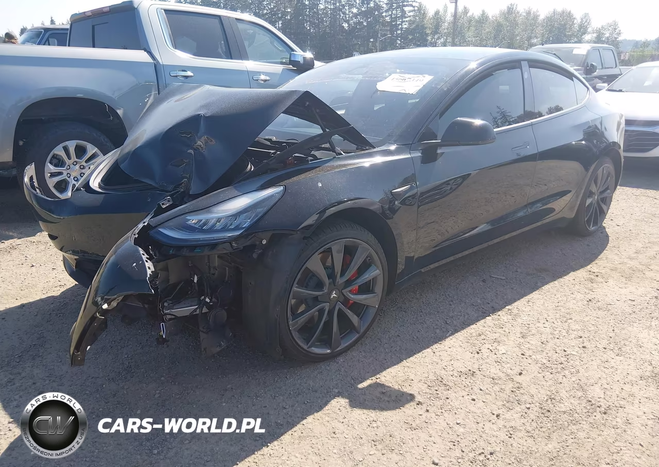 2019 Tesla Model 3 Long Range-Performance VIN:5YJ3E1EB4KF425675 - 2
