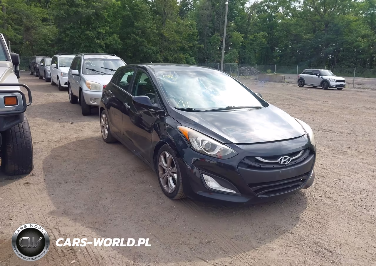 2013 Hyundai Elantra Gt VIN:KMHD35LE6DU081884 - 1