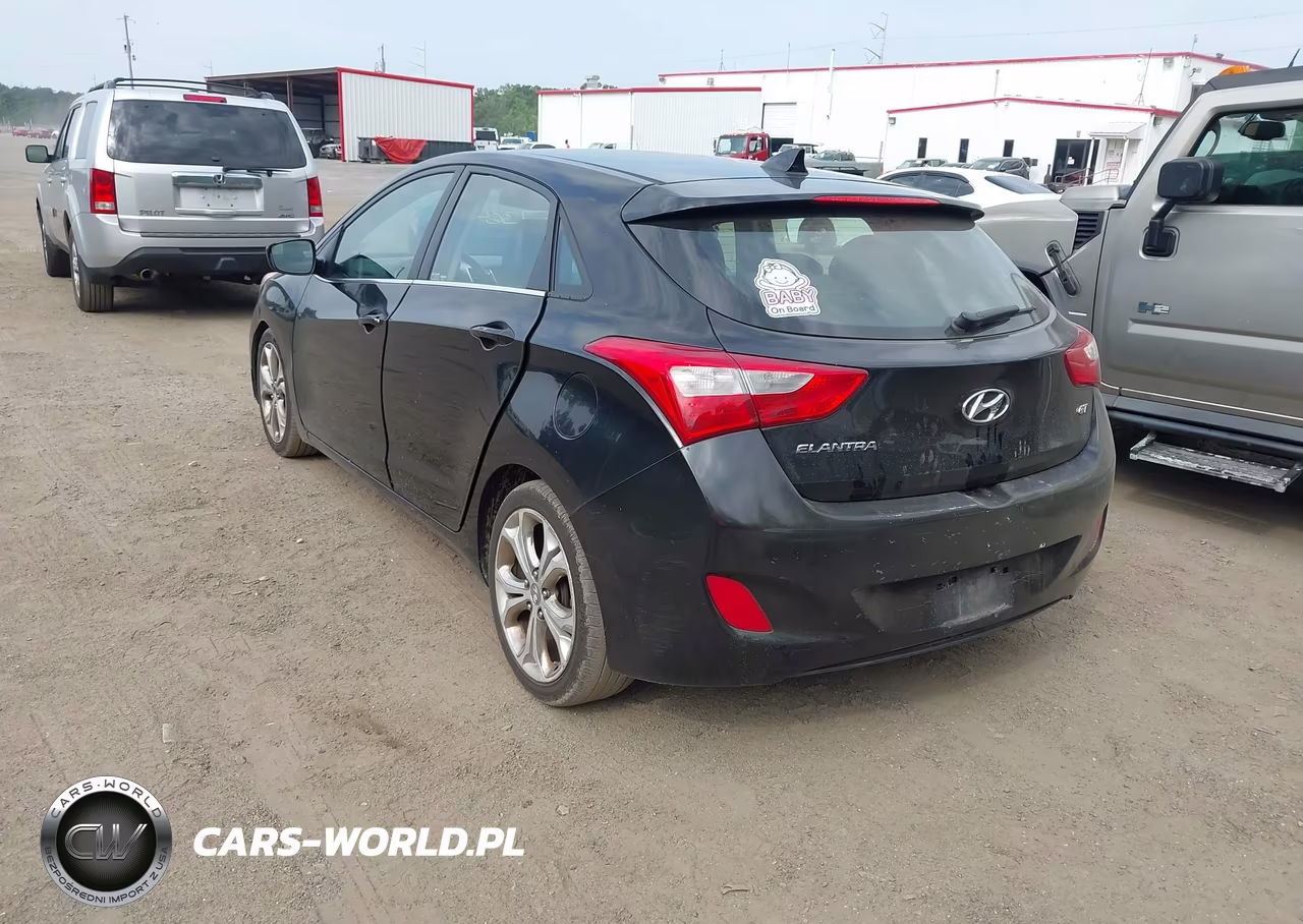 2013 Hyundai Elantra Gt VIN:KMHD35LE6DU081884 - 3