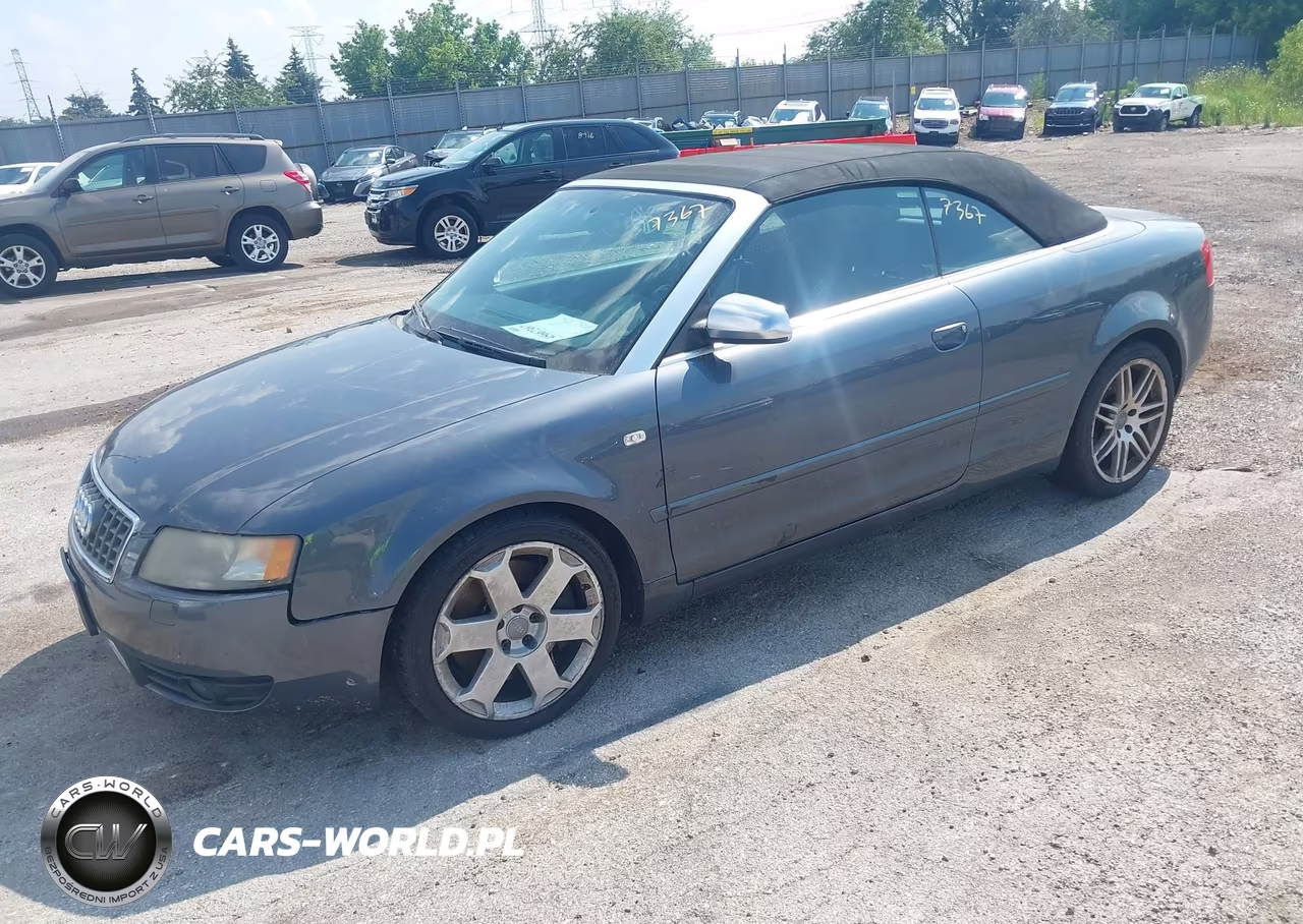 2005 Audi S4 VIN:WUARL48H95K902693 - 2