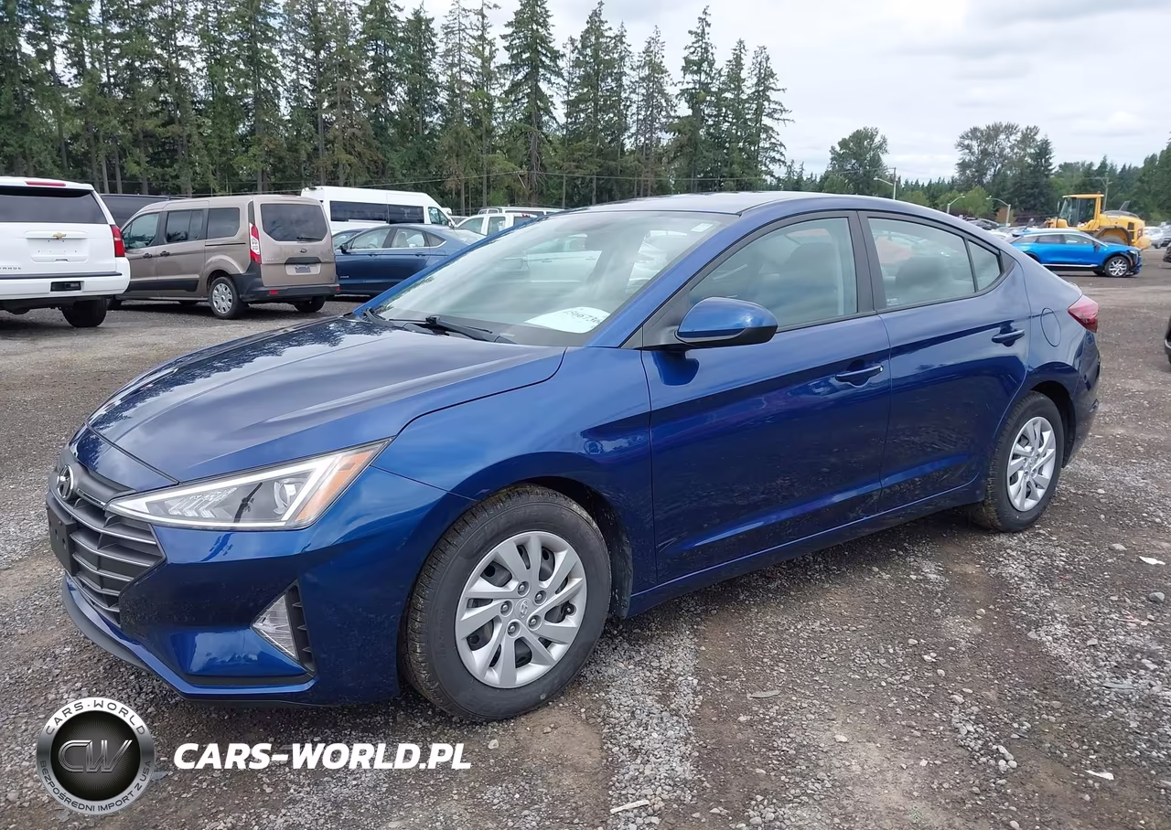 2019 Hyundai Elantra Se VIN:5NPD74LF7KH440727 - 2
