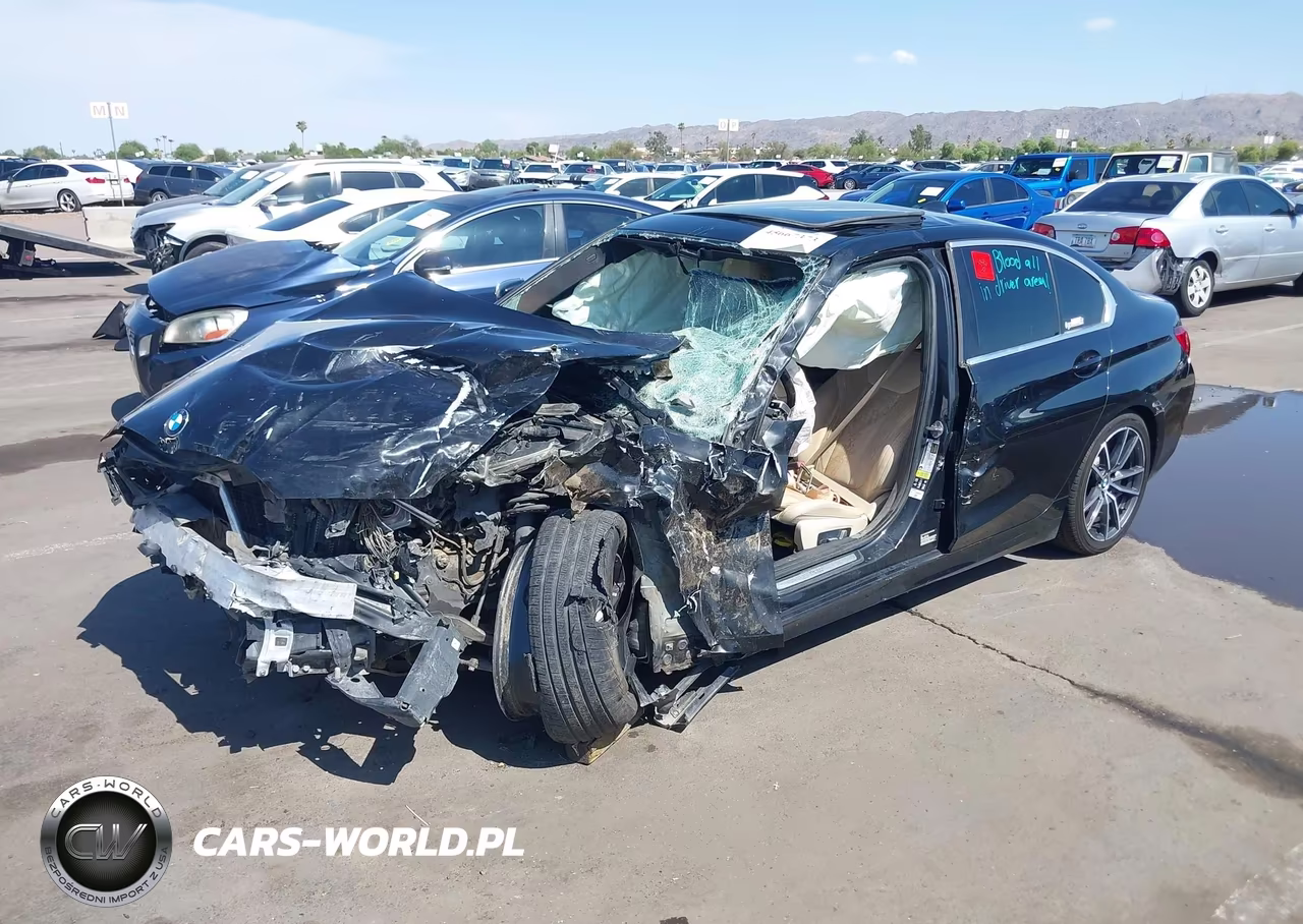 2022 BMW 330I xDrive VIN:3MW5R7J09N8C70020 - 2