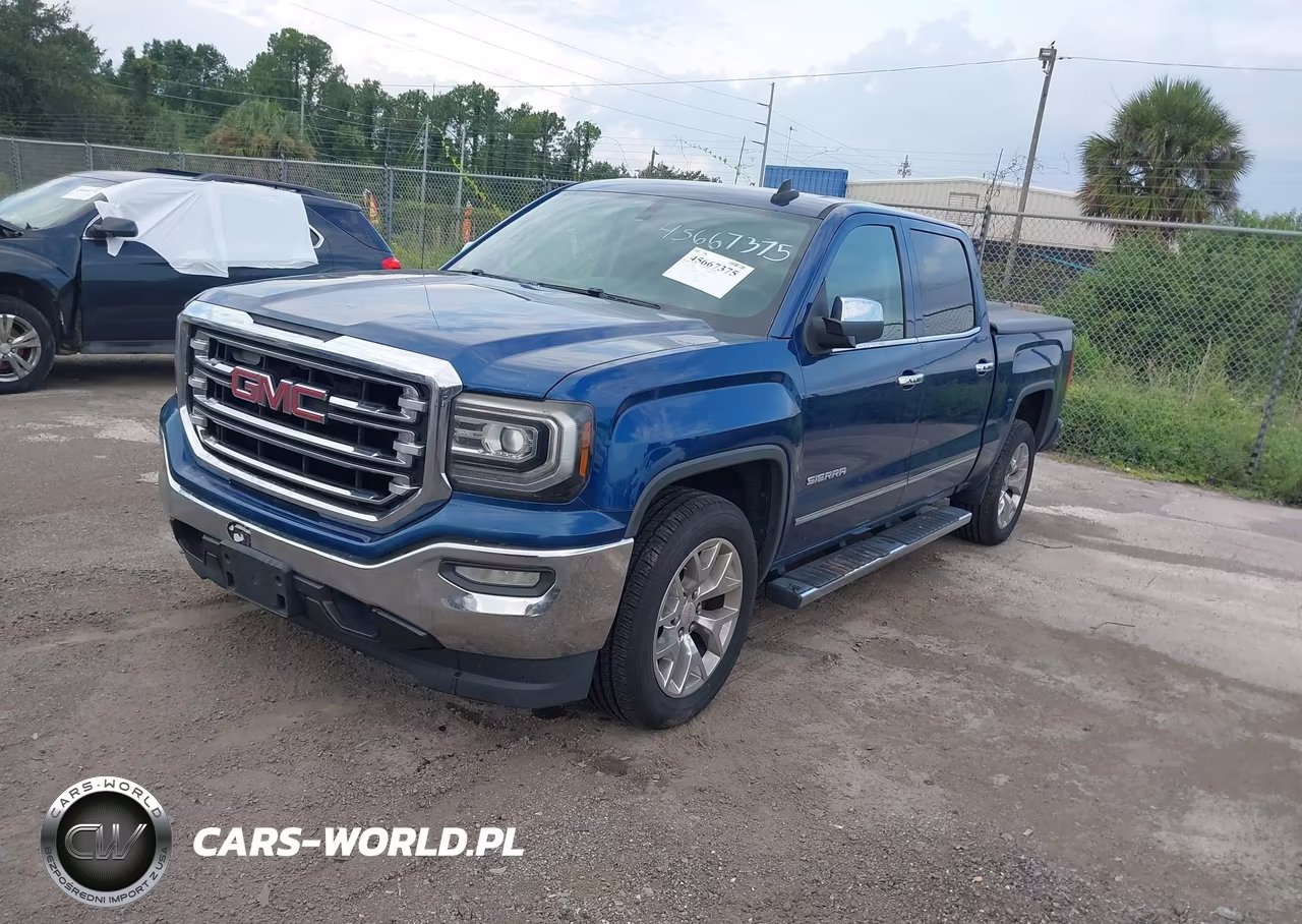 2016 GMC Sierra 1500 Slt VIN:3GTP1NEC1GG143167 - 2