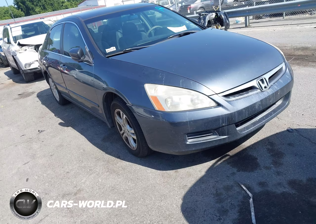 2007 Honda Accord 2.4 Se VIN:JHMCM56397C021100 - 1
