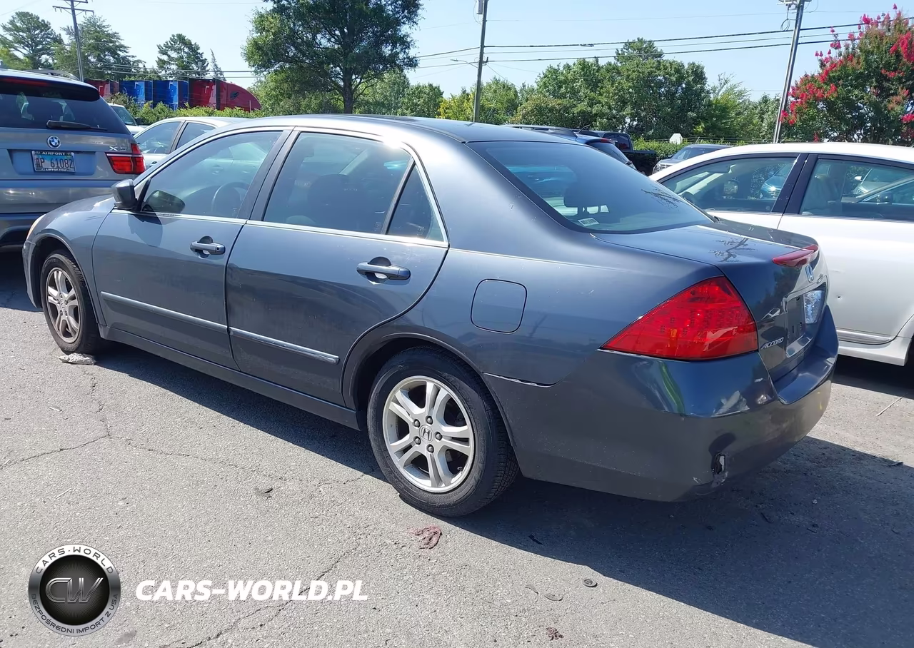 2007 Honda Accord 2.4 Se VIN:JHMCM56397C021100 - 3