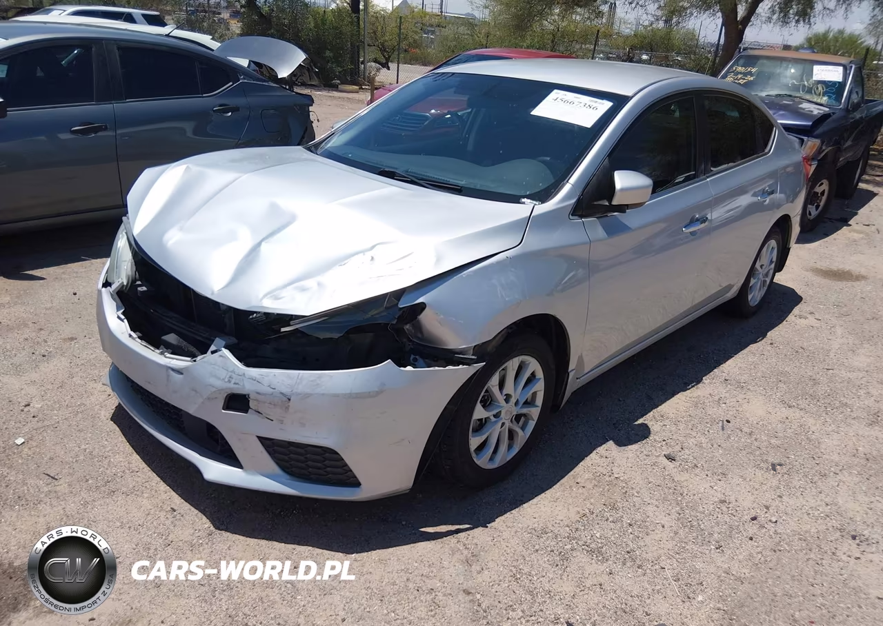 2019 Nissan Sentra Sv VIN:3N1AB7AP6KY424247 - 2